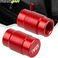 new motorcycle accessories wheel tire valve caps aluminum airtight cover for yamaha tw125 tw 125 1999 2004 2000 2001 2002 2003