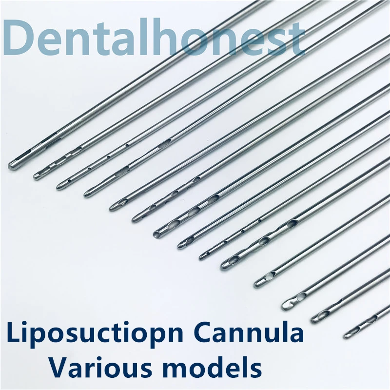 Косметический инструмент для пластической хирургии двойное отверстие Cannula Micro