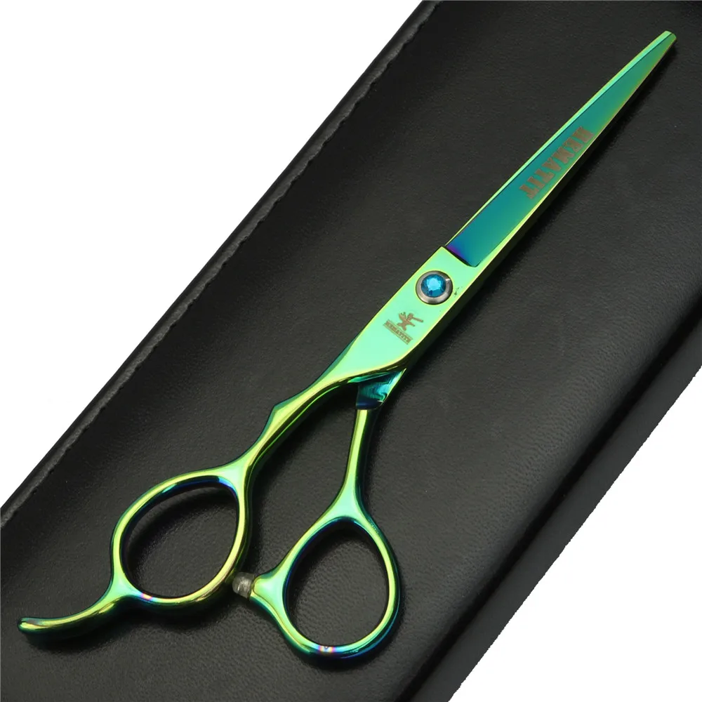 Набор ножниц Aurora 440C для левой руки парикмахерские японские филировки 6