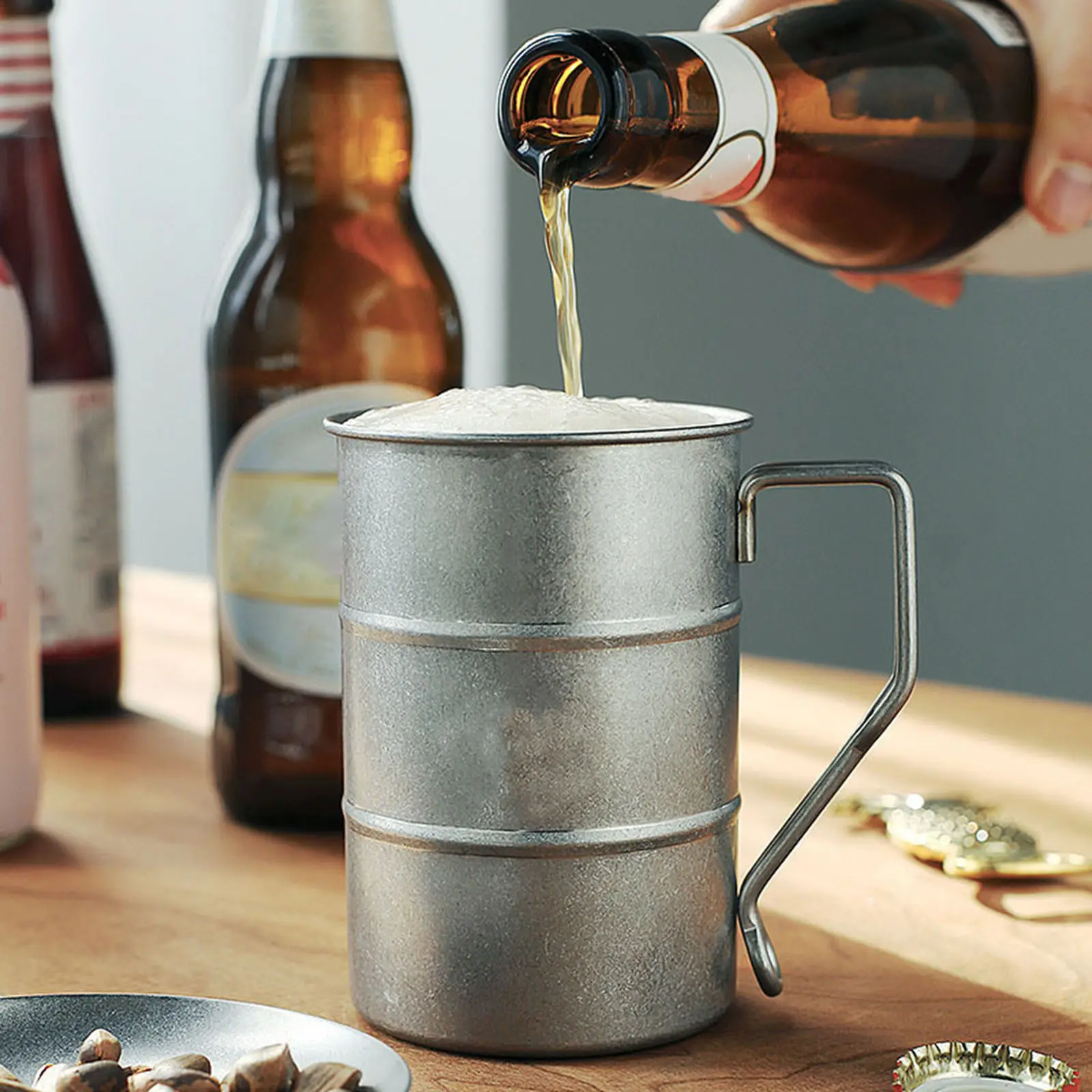 

Beer Mug Vintage Water Cup Cup for Bar Household Drinkware Accessories