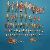 wiking 1200 scale train building people painted model train passenger people figures scale