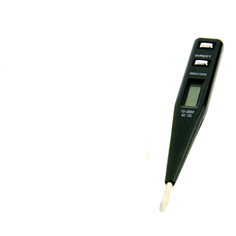 Цифровой тестовый карандаш многофункциональный AC DC 12 250V многосенсорный