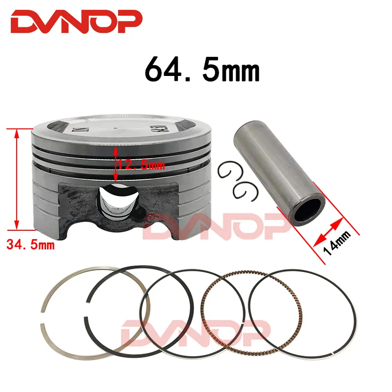 64 5 мм мотоцикла цилиндр комплект большого диаметра для Honda XR150 CBF150 обновление