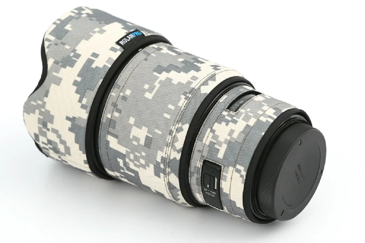 Женская Крышка для SIGMA 85 мм F/1 4 DG ART камуфляжная дождевая объектива чехол оружия