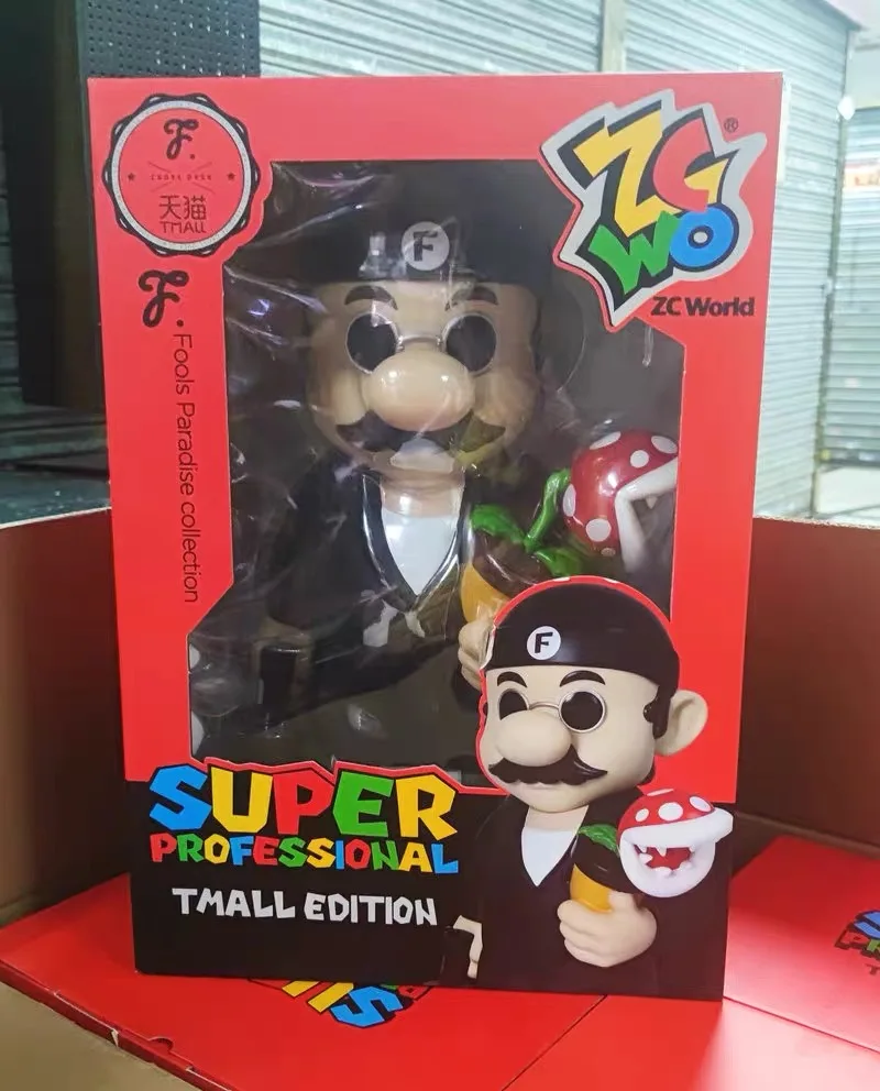 

Super 50cm Mario Leon:The Professional Killer Action Figure Limited Edition PVC Toy Big Figurine Model Mushroom Gift Kids