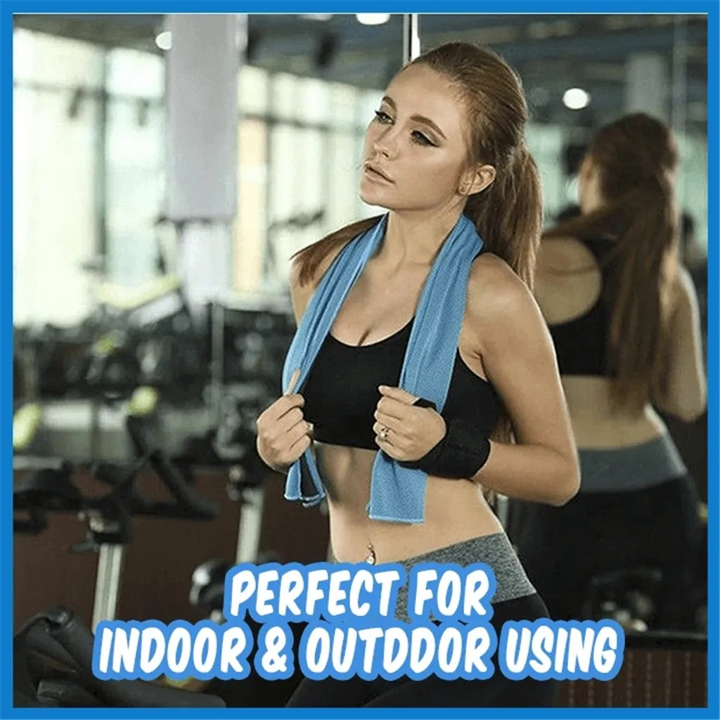 

1pcs 30*100cm Cool Towel New Ice Cold Enduring Running Jogging Gym Instant Cooling Outdoor Sports Quick-drying Towel