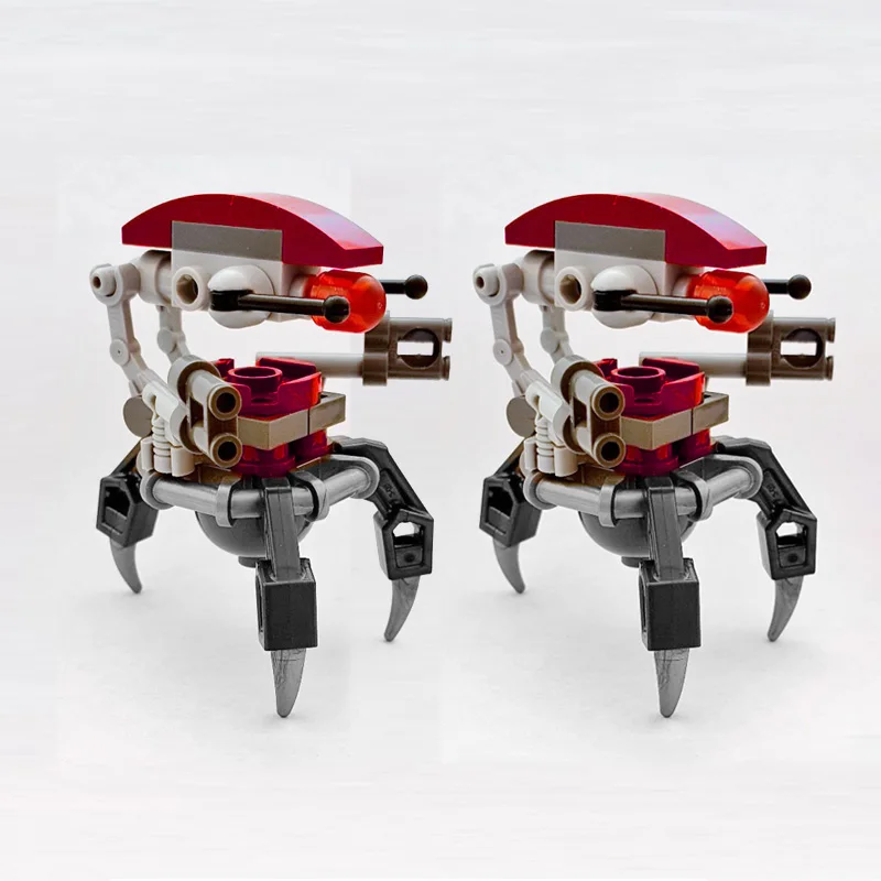 Новинка 2 шт./лот Звездные войны Droideka разрушитель Droids клон Troopers Wars фигурки