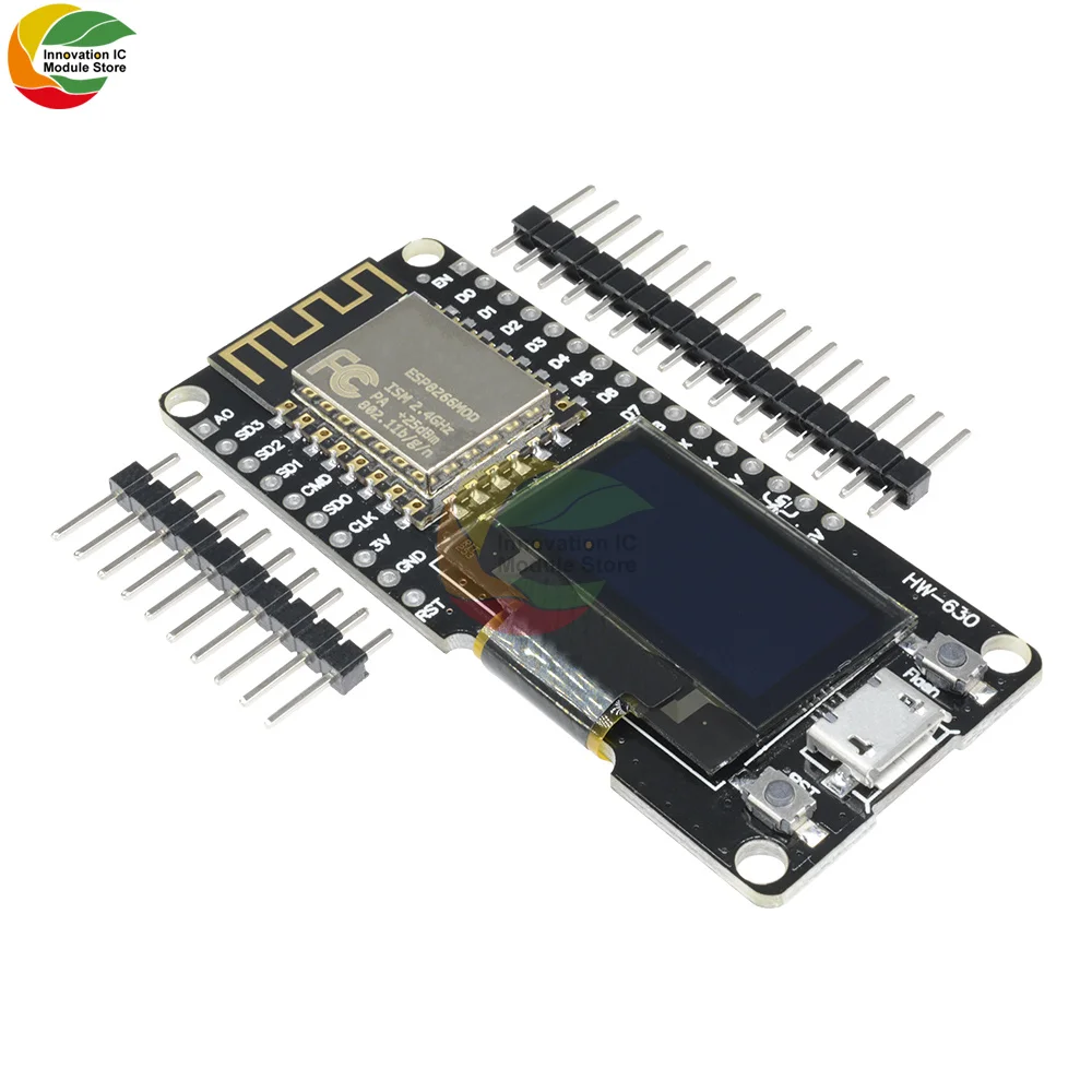 ZiqqucuESP8266 ESP-12F беспроводной модуль Wi-Fi CP2102 макетная плата 0 96 дюйма OLED-дисплей с