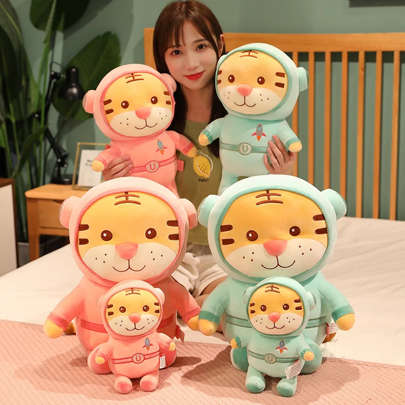 Kawaii тигр плюшевые игрушки мягкие Животные Кукла-тигр пара кукол милые детские