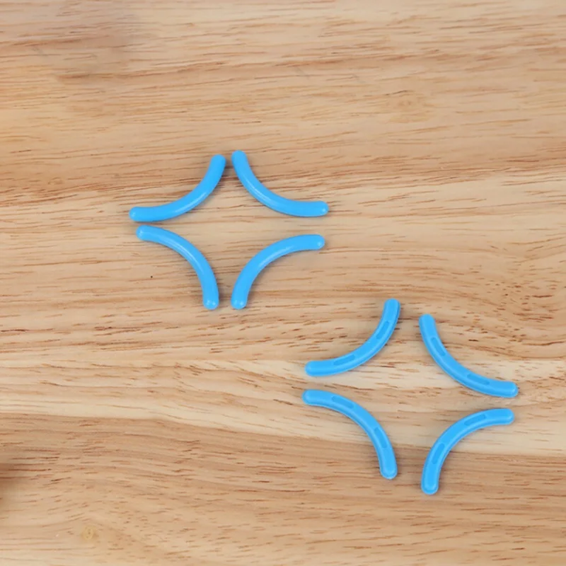 8 шт./компл. разные цвета щипцы для завивки ресниц заправка резиновые накладки