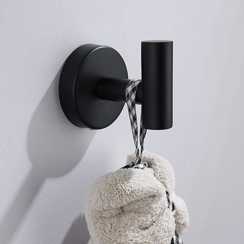 2 шт. крючок для полотенец из нержавеющей стали настенная вешалка одежды шкаф