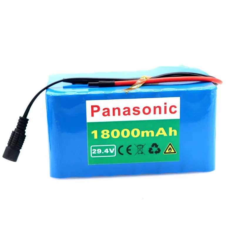 Аккумулятор Panasonic 7S5P 24 В 16Ah 250 Вт 29,4 в 18000 мАч литий-ионный аккумулятор для инвалидных колясок электрического велосипеда+ зарядное устройство 25,2 в