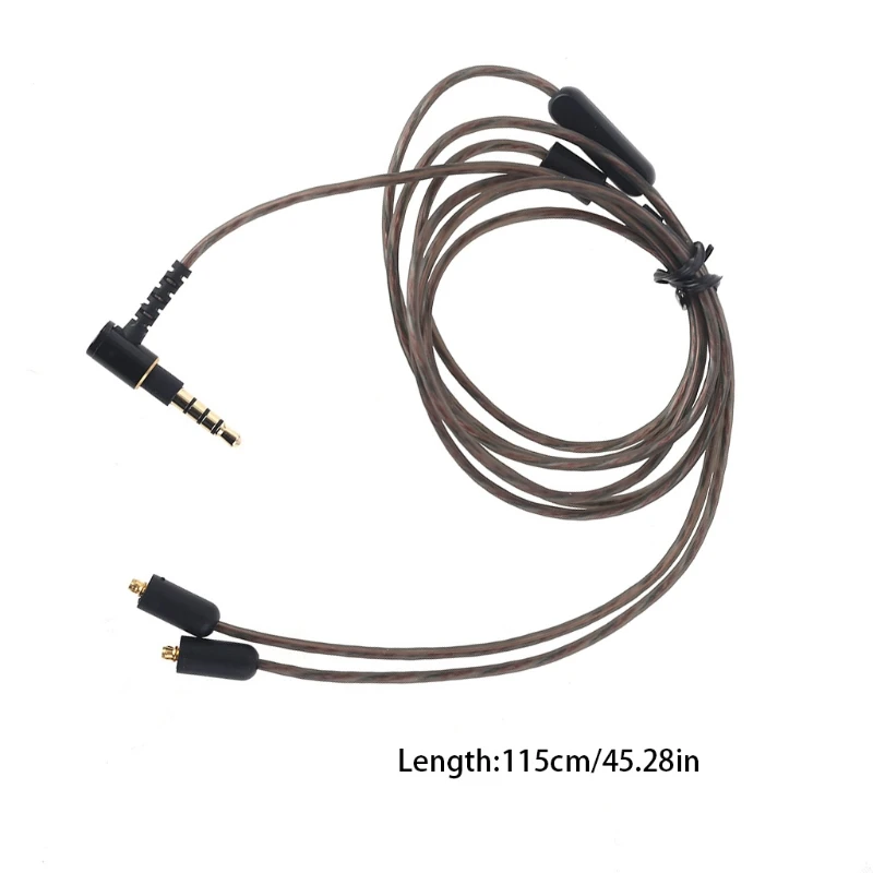 

3.5mm Jack Audio Cable For Headphone Wire Line Replacement Repair Parts for XBA-N3 XBA-N3Q XBA-N3AP XBA-N1AP