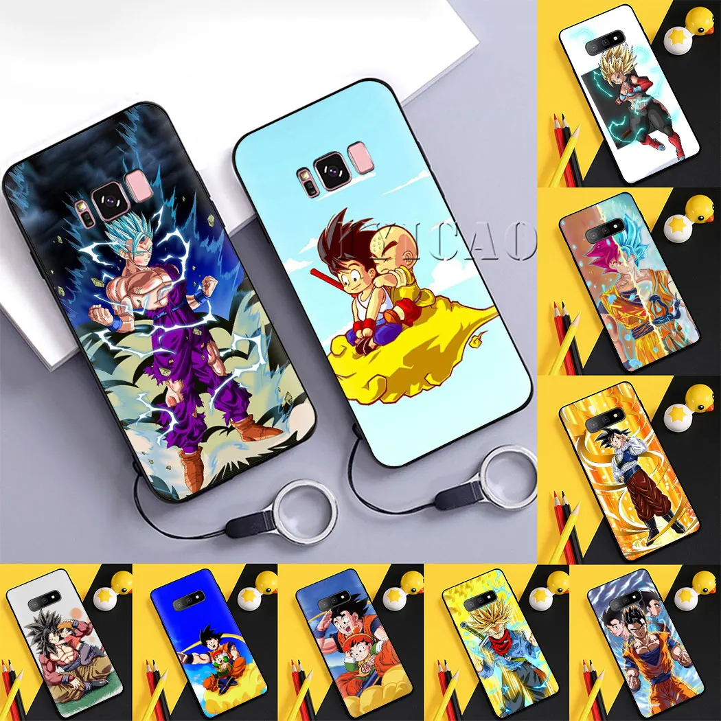 Гоку y Гохан мягкий чехол для samsung A10 20 30 40 50 60 70 A20E 50|Чехлы-накладки| |