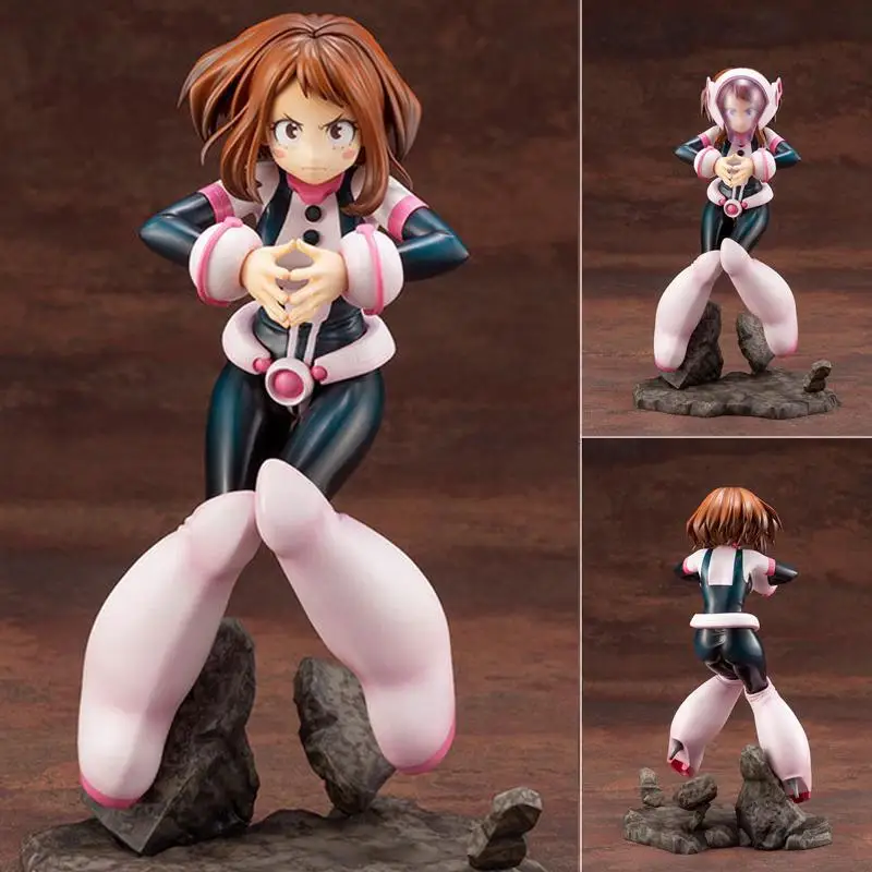 Аниме Фигурка моя геройская академия Ochaco Uraraka ПВХ Kotobukiya Artfx Серии J фигурка