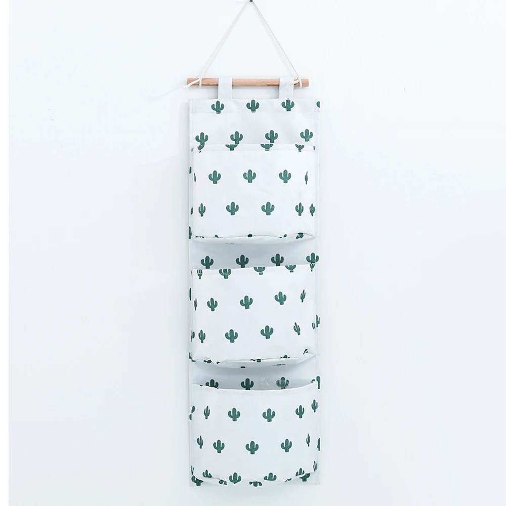 Водонепроницаемый настенный подвесной органайзер вешалка для хранения с тремя