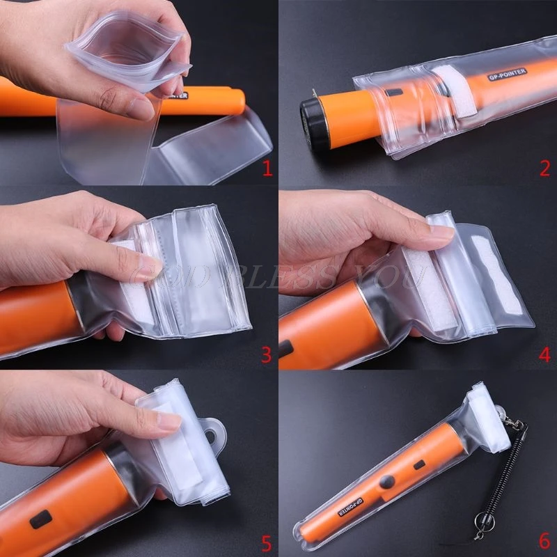 Водонепроницаемый Прозрачный чехол для металлоискателя Pro Прямая поставка |