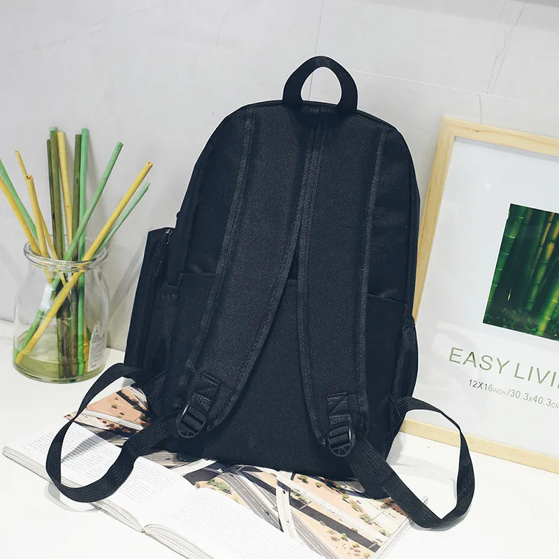 School Fashion Teenage 2 pscs/stes Backpacks Women Backpack Brand Bags Large Capacity Travel Bag For Girls gift  Escolar Mochila