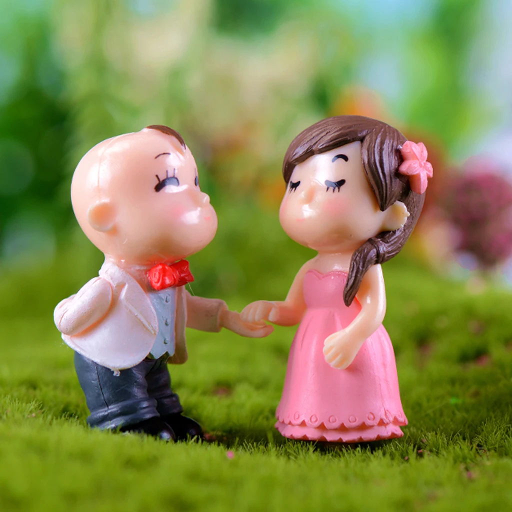 5 видов миниатюрных милых пар террариумов Феи мох садовый орнамент фигурка