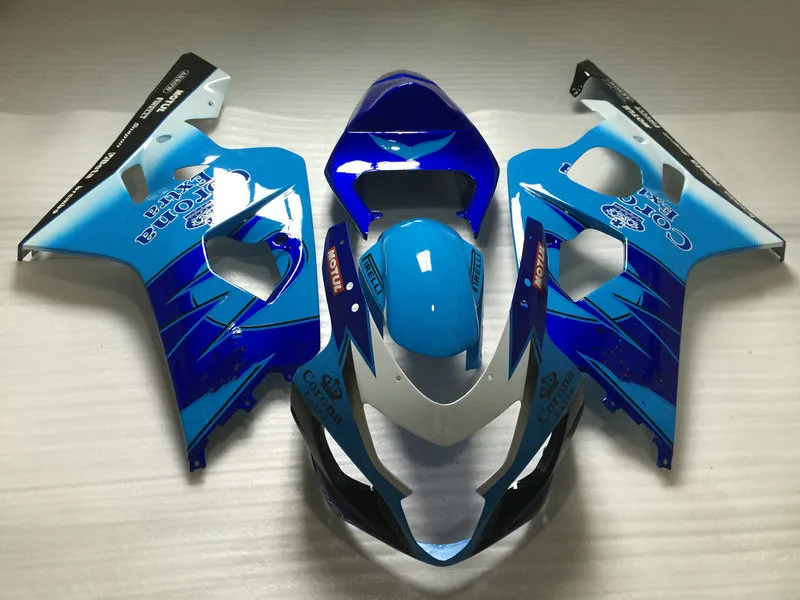 Комплект обтекателей для мотоцикла GSXR600 750 K4 04 05 GSXR 600 GSXR750 2004 2005 ABS верхние синие