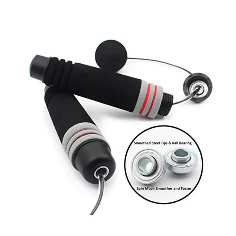 

Подшипники для скакалки, подшипники для скакалки, тренажерного зала, фитнеса, домашних упражнений, для похудения и потери веса, портативное ...