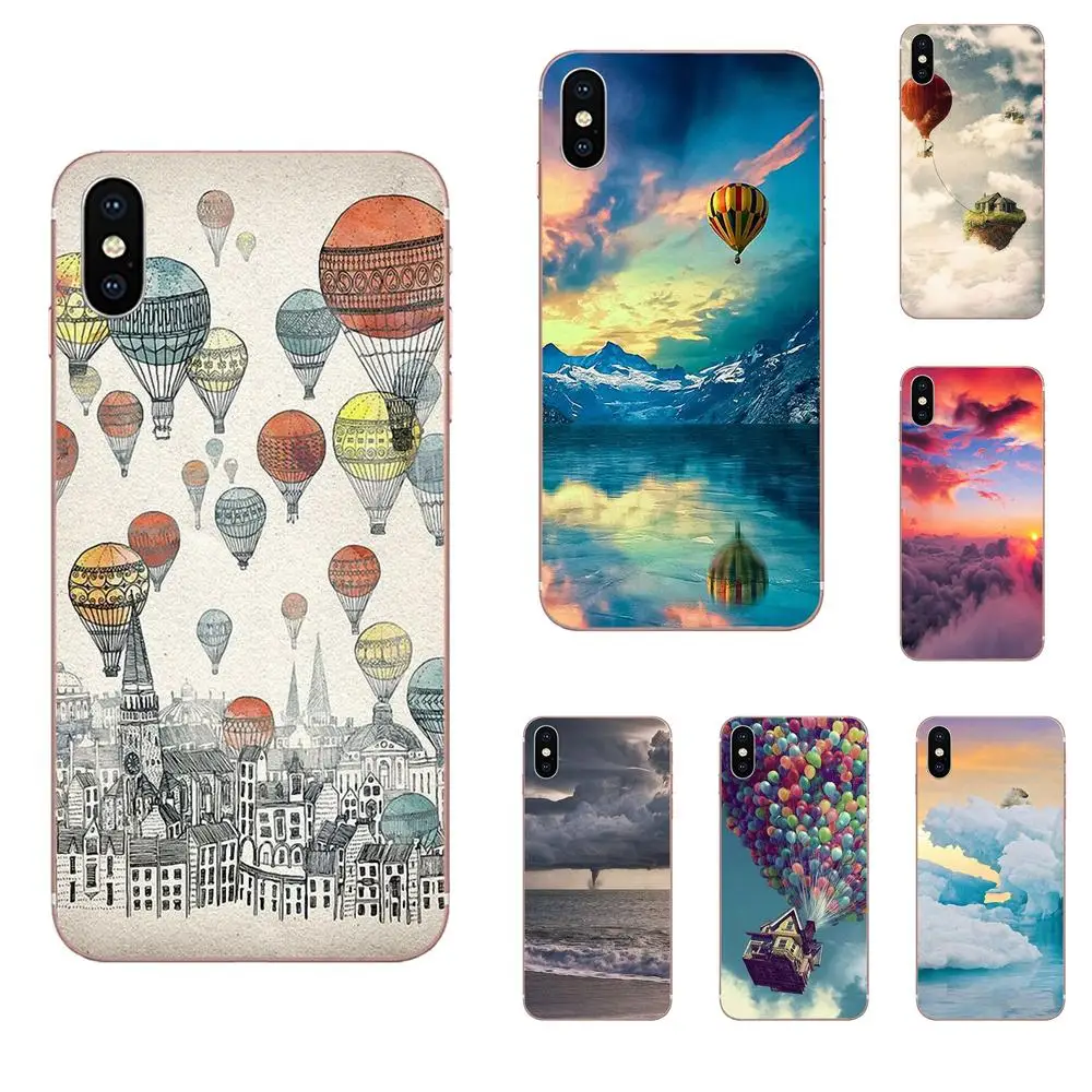 Воздушный шар в небе живой дом для Galaxy Alpha Note 10 Pro A10 A20 A20E A30 A40 A50 A60 A70 A80 A90 M10 M20 M30 M40