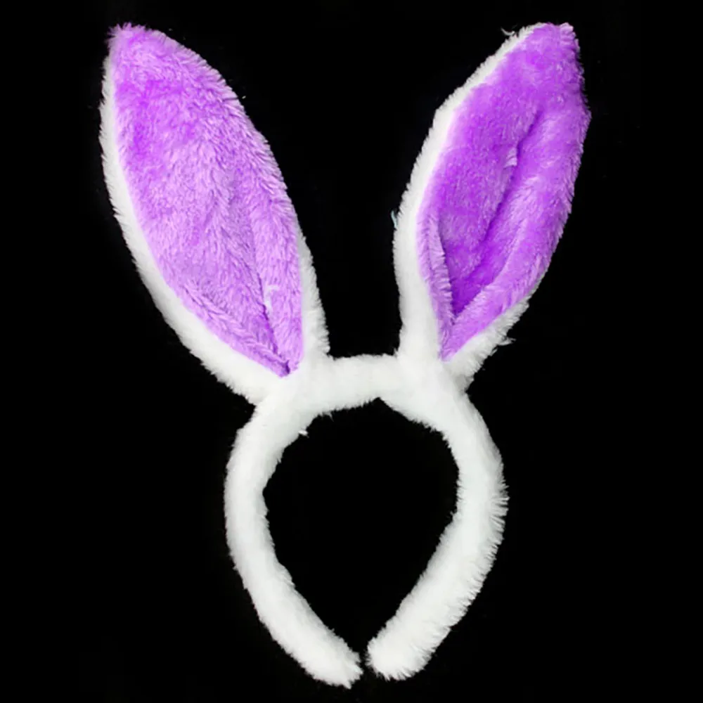 

2021 Fashion Women Girls Bunny Ears Headwear Cute Dressed Props Headbands Hairbands Female Hoop Hairwears Accessories