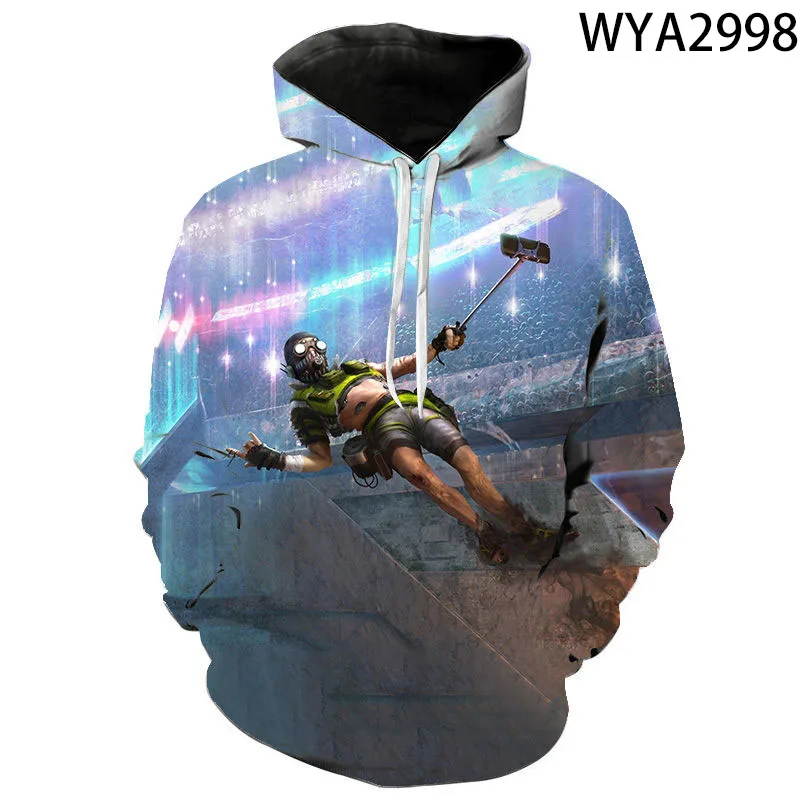 

2021 New Fashion Hoodie Apex Legends 3D Print Hoodie Men/women Fall Harajuku Trendy Sweatshirt Apex Legends Anime 3D Hoodie Tops