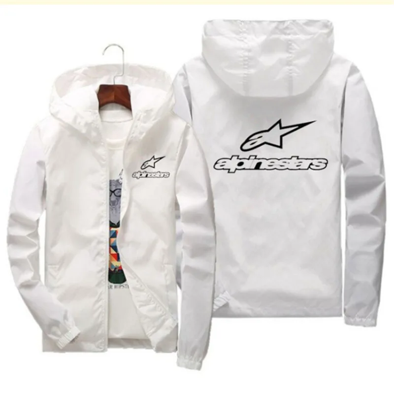 

Waterproof sunscreen new hot sale outdoor street bomber jacket plus size spring and autumn fashion slim men's jacket coat