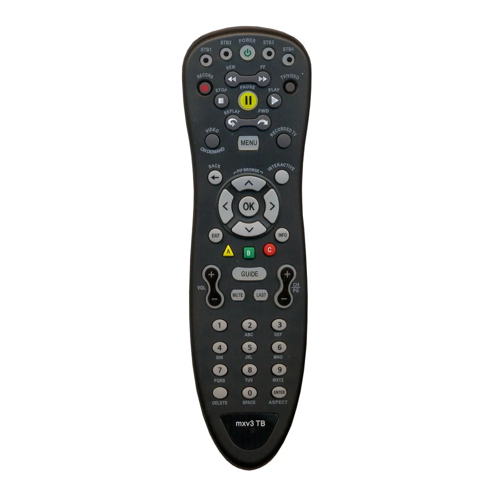 Пульт ДУ Билайн Beeline/Cisco/Motorola Huayu MXV3TB чёрный для цифровой приставки | Пульты