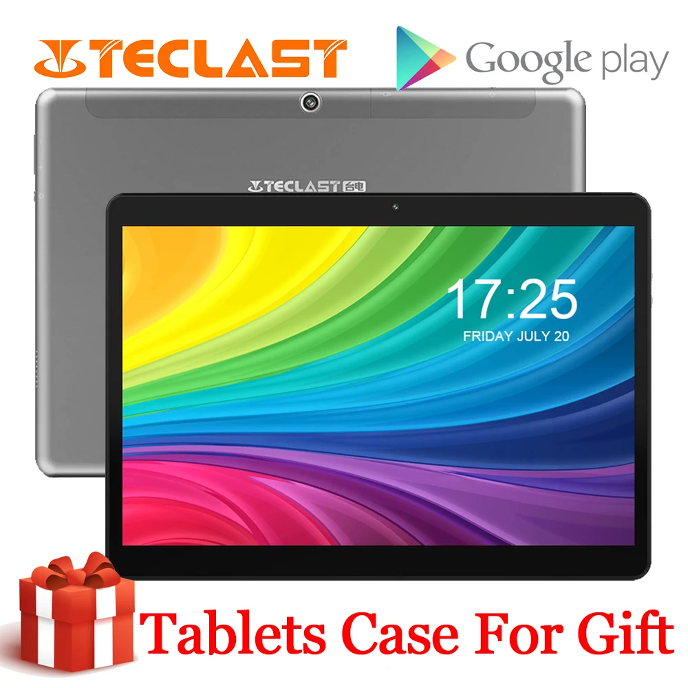 Teclast M20 планшет 10 1 дюймов Android нетбук планшеты двойной 4G LTE 1920x1200 MT6797 Deca Core 3 ГБ/4 Гб ram