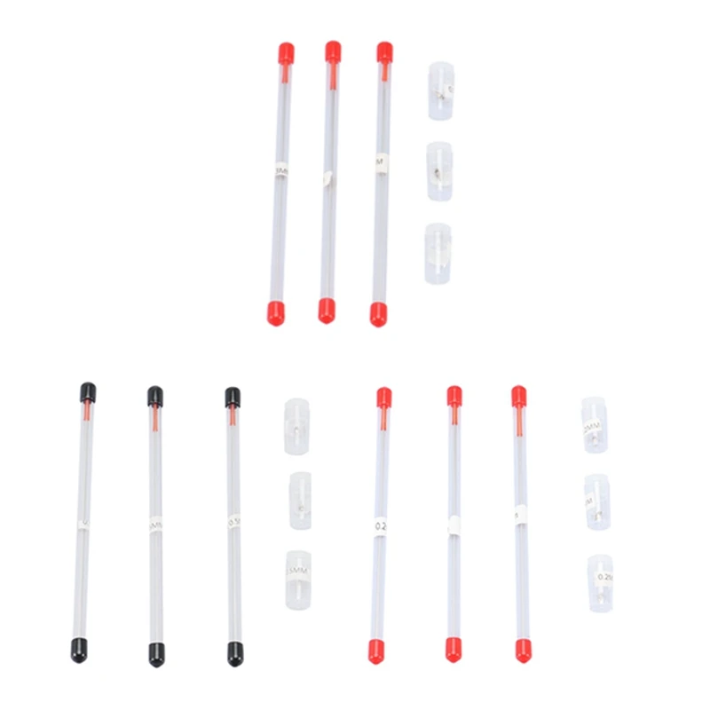 

GTBL 3Pcs Set Airbrush Nozzle Needle Airbrushes Spray Spraying Paint Sprayer Replacement Parts Tool Accessories