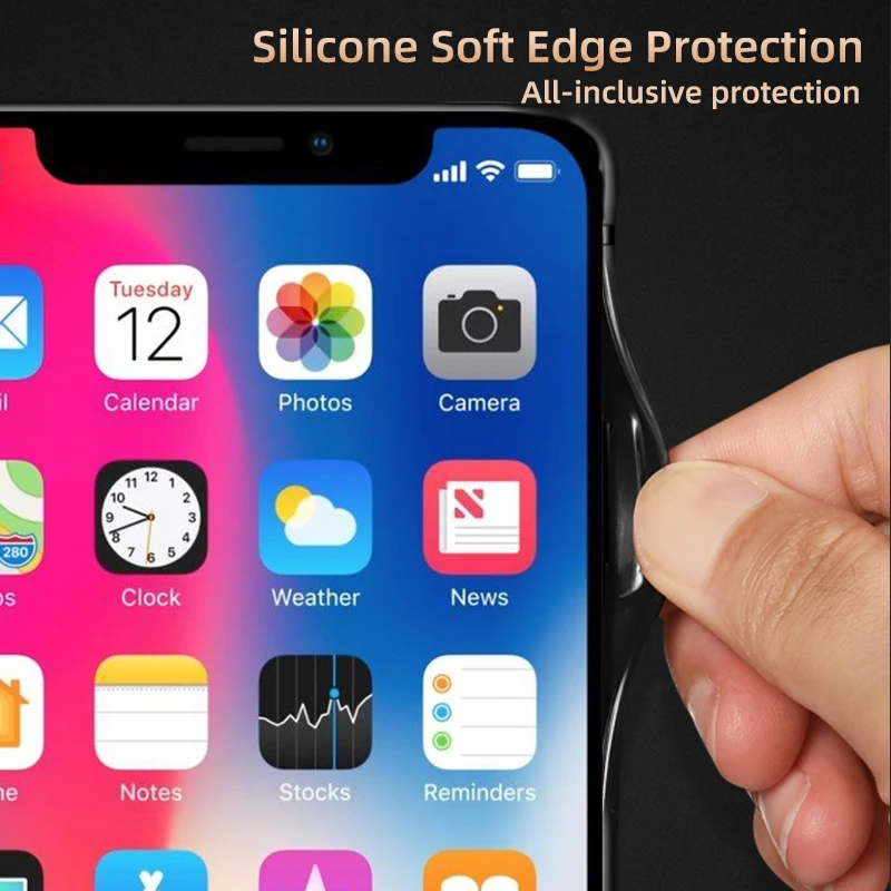 LANGSIDI чехол для телефона из натуральной кожи iphone 11 pro max 12PRO SE 2020 7plus 8 xs xr защитный