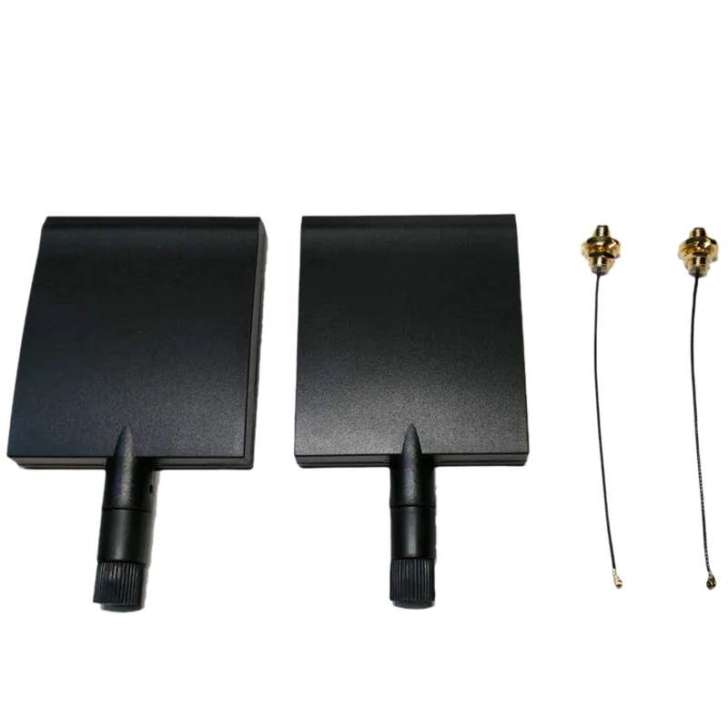 

Dual-Frequencty Directional 2.4G-4DB/5.8G-8DB Antenna Signal Booster Extend Range For DJI Mavic Pro Drone 2Pcs 9000M
