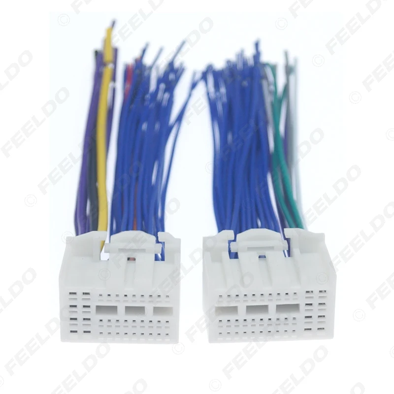 Автомобильный адаптер для подключения 35Pin + 38Pin стерео провод переходник штекер в