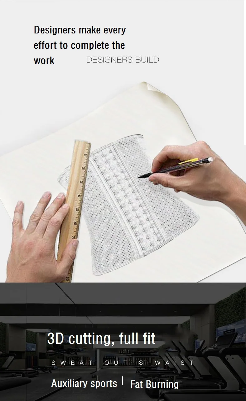 

Latex Waist Trainer Corset Belly Slim Belt Body Shaper Corset Modeling Strap Bustier Steel Bones Underbust Slimming Corselet