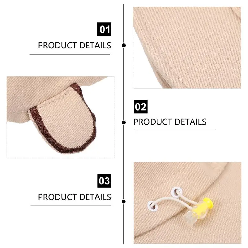 

1pc Cartoon Bucket Baby Hat Lovely Cat Shaped Hat Bucket Hat for Kids