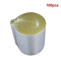 100pcs high quality 80mm round cake base disposable paper coasters practical cupcake board portable serve bases for cake