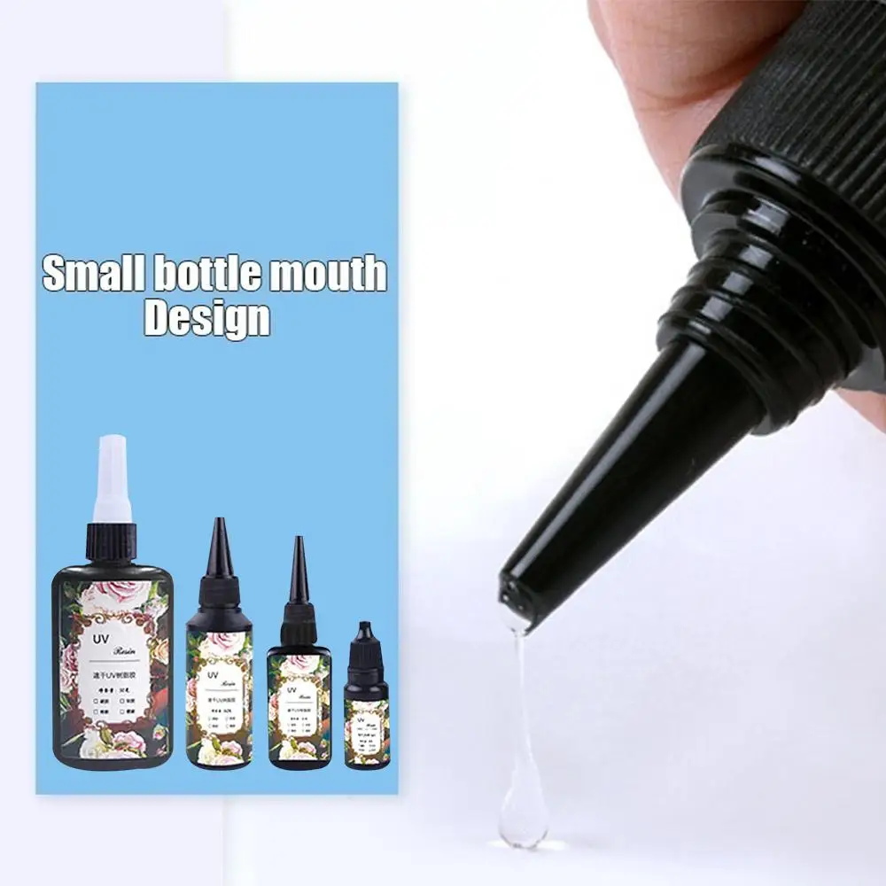 

Quick-Drying UV Resin Jewelry Making Uv Glue Uv Handmade Pendant Mold Epoxy Shaped Craft Art Crafts Glue Portable Fashion