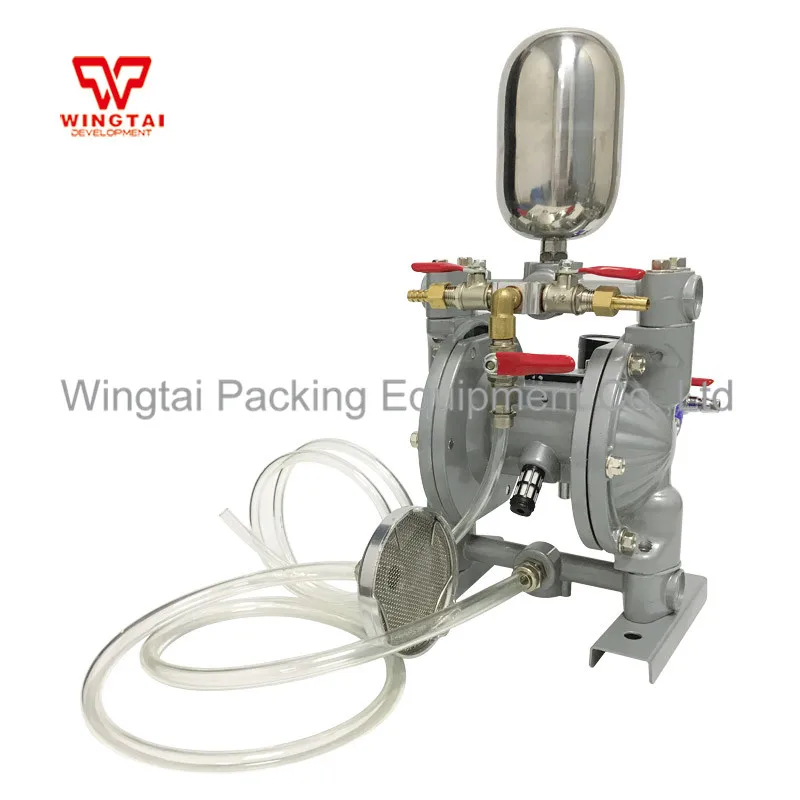 Двухсторонний пневматический диафрагменный ПТФЭ насос для печатной машины