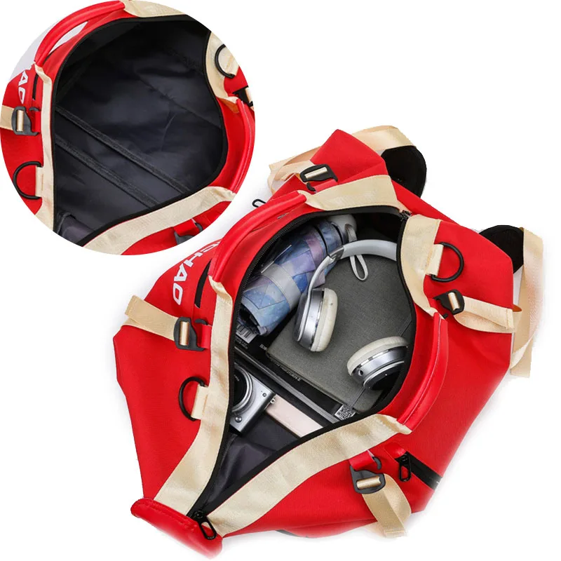 Unisex Gym Bag Women Fitness Rucksack Large Waterproof Multifunctional Hand Luggage Duffle Crossbody Travel Bags XA98WB | Спорт и