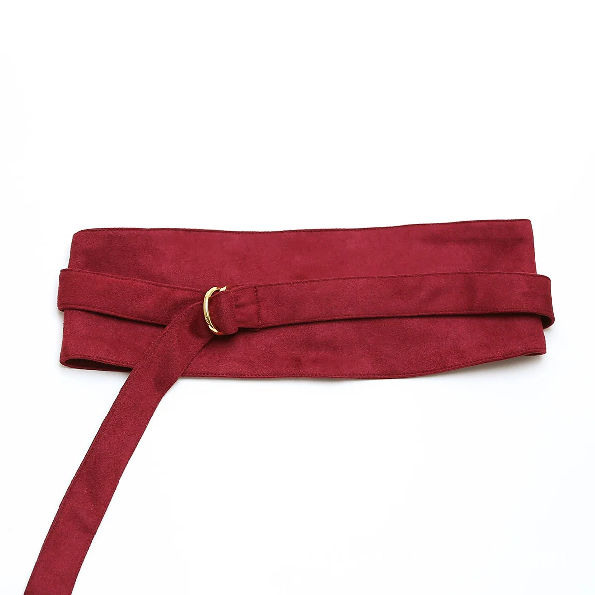 New Women's Runway Fashion Black Velvet Leather Elastic Cummerbunds Female Dress Corsets Waistband Belts Decoration Wide Belt |