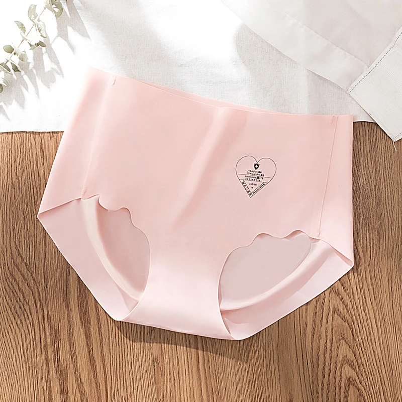 Хорошая здоровой 5 шт. Для женщин льда шелка трусы Бесшовные дышащие и удобные
