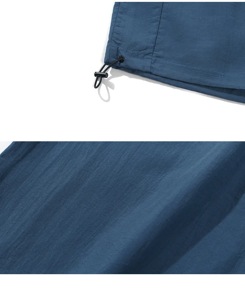 

Summer 2020 Men's New Fashion Brand Shorts Men's Solid Color Loose Drawstring Five-Point Beach Pants Boy Polyester Sports Shorts