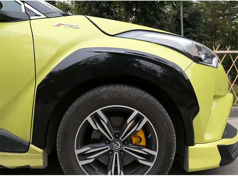 Подходит для Toyota CHR, обвес, крыло,,, лет, Воздухозаборники, вентиляционные крышки, автомобильные аксессуары, 6 шт