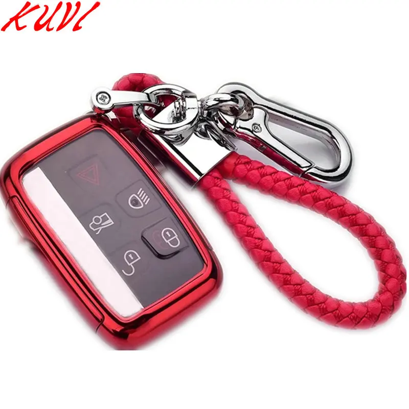 Мягкий чехол для ключей автомобиля из ТПУ для Land Rover A9 Range Rover Sport Evoque Freelander 2 Jaguar XE XJ XJL XF C-X16 V12 гитара F X Typ