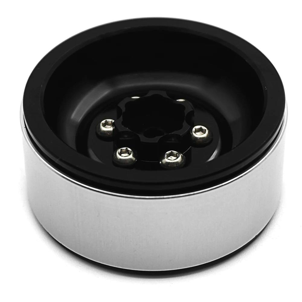 

YEAHRUN RC 1/10 Scale 1.9inch Alloy Beadlock Wheel Rims for SCX10 CC01 D90 RC Crawler