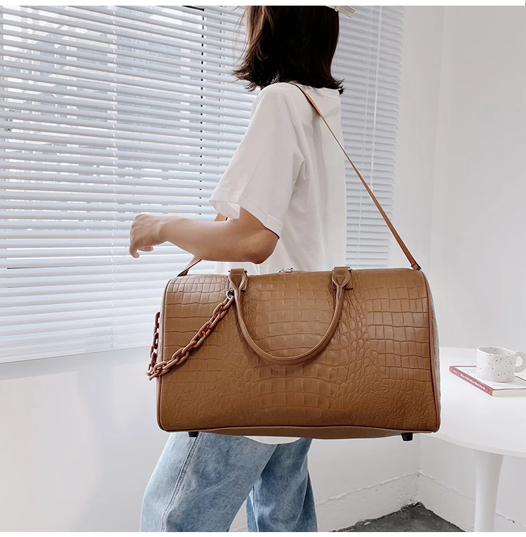 

European america Women Travel Suitcase Handbags Large Women's Bag Men Portable Luggage Bag Weekend Duffle Bags Shoulder Bag Men