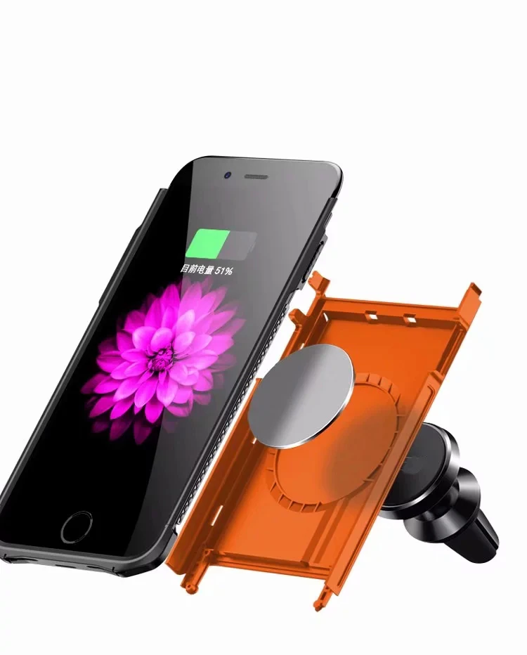 Чехол для зарядного устройства для iPhone 6, 6 s, ультра тонкий ударопрочный внешний аккумулятор, чехол для iPhone 7, 8, запасной внешний спортивный чехол для зарядного устройства