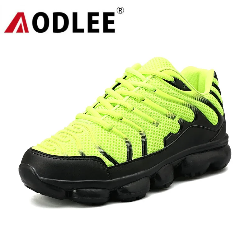 Кроссовки AODLEE мужские спортивные модная сетчатая обувь для бега большой размер 45
